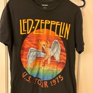 Led Zeppelin U.S. Tour 1975 Graphic Tee